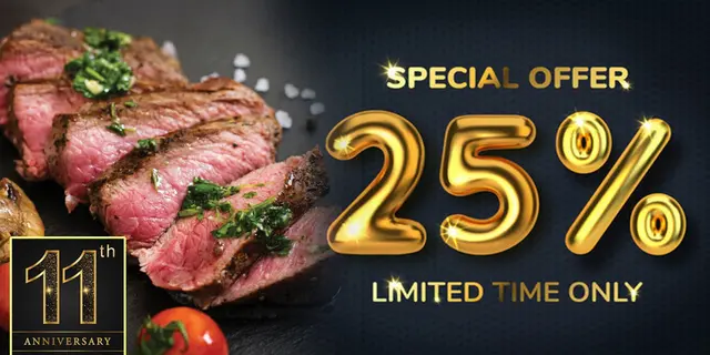 正價75折 單點餐牌