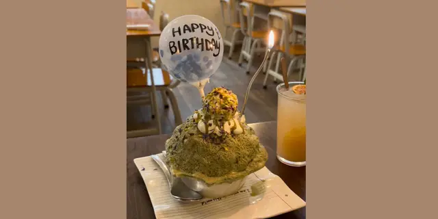 惠顾甜品享免费生日装饰 可自订祝贺语